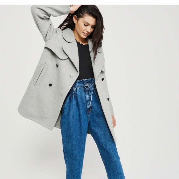 Abercrombie Pea Coat - Picture 4 of 4